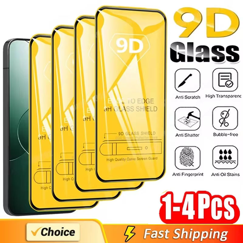 1-4PCS 9D Screen Protector For - Screen Protector Cutter review and price