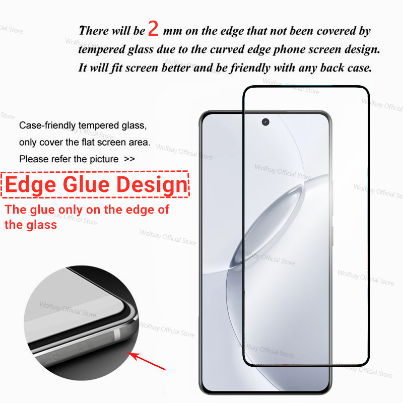 3/2/1PCS Curved Edge Glass For - Curved Edge Screen review and price