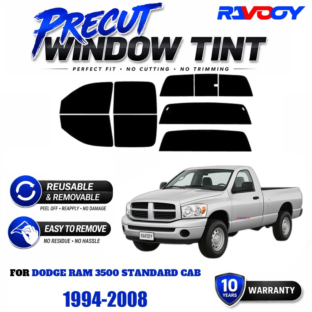 RAVOOY Precut Window Tint, Reu - Air Bubble Remover review and price